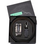 Marino Men’s Genuine Leather Ratchet Dress Belt With Automatic Buckle, Enclosed in an Elegant Gift Box