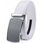 Men's Belt,Bulliant Slide Ratchet Belt for Men with Genuine Leather 1 3/8,Trim to Fit