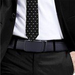 Men's Belt,Bulliant Slide Ratchet Belt for Men with Genuine Leather 1 3/8,Trim to Fit