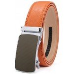 Men's Belt,Bulliant Slide Ratchet Belt for Men with Genuine Leather 1 3/8,Trim to Fit