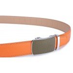 Men's Belt,Bulliant Slide Ratchet Belt for Men with Genuine Leather 1 3/8,Trim to Fit