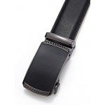 Men's Belt,Bulliant Slide Ratchet Belt for Men with Genuine Leather 1 3/8,Trim to Fit