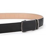 Men's Belt,Bulliant Slide Ratchet Belt for Men with Genuine Leather 1 3/8,Trim to Fit