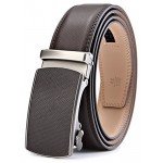 Men's Belt,Bulliant Slide Ratchet Belt for Men with Genuine Leather 1 3/8,Trim to Fit