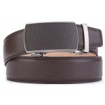 Men's Belt,Bulliant Slide Ratchet Belt for Men with Genuine Leather 1 3/8,Trim to Fit