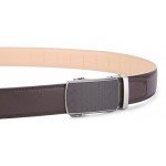 Men's Belt,Bulliant Slide Ratchet Belt for Men with Genuine Leather 1 3/8,Trim to Fit