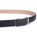 Men's Belt,Bulliant Slide Ratchet Belt for Men with Genuine Leather 1 3/8,Trim to Fit