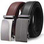 Men's Belt,Bulliant Slide Ratchet Belt for Men with Genuine Leather 1 3/8,Trim to Fit