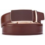 Men's Belt,Bulliant Slide Ratchet Belt for Men with Genuine Leather 1 3/8,Trim to Fit