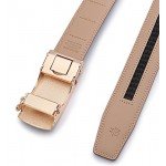 Men's Belt,Bulliant Slide Ratchet Belt for Men with Genuine Leather 1 3/8,Trim to Fit