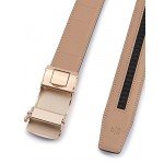 Men's Belt,Bulliant Slide Ratchet Belt for Men with Genuine Leather 1 3/8,Trim to Fit