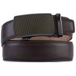 Men's Belt,Bulliant Slide Ratchet Belt for Men with Genuine Leather 1 3/8,Trim to Fit