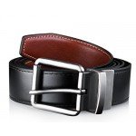Men’s Genuine Leather Dress Belt, Reversible Belt for Men Black/Brown Men’s Genuine Leather Dress Belt, Reversible Belt for Men Black/Brown