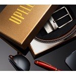 Men’s Genuine Leather Dress Belt, Reversible Belt for Men Black/Brown Men’s Genuine Leather Dress Belt, Reversible Belt for Men Black/Brown