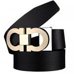 Men's Smooth Leather Buckle Belt 35mm Leather up to 42inch (105-115cm for Choose)