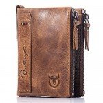 Men's Wallet, NaSUMTUO RFID Blocking Minimalist Vintage Cowhide Leather Wallet Men's Wallet, NaSUMTUO RFID Blocking Minimalist Vintage Cowhide Leather Wallet