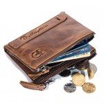 Men's Wallet, NaSUMTUO RFID Blocking Minimalist Vintage Cowhide Leather Wallet Men's Wallet, NaSUMTUO RFID Blocking Minimalist Vintage Cowhide Leather Wallet