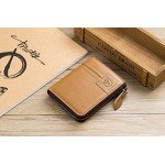 Men's Wallet, NaSUMTUO RFID Blocking Minimalist Vintage Cowhide Leather Wallet Men's Wallet, NaSUMTUO RFID Blocking Minimalist Vintage Cowhide Leather Wallet