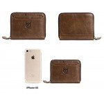 Men's Wallet, NaSUMTUO RFID Blocking Minimalist Vintage Cowhide Leather Wallet Men's Wallet, NaSUMTUO RFID Blocking Minimalist Vintage Cowhide Leather Wallet