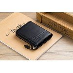Men's Wallet, NaSUMTUO RFID Blocking Minimalist Vintage Cowhide Leather Wallet Men's Wallet, NaSUMTUO RFID Blocking Minimalist Vintage Cowhide Leather Wallet