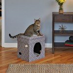 MidWest Curious Cat Cube, Cat House/Cat Condo