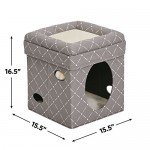 MidWest Curious Cat Cube, Cat House/Cat Condo