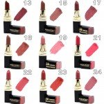 Miss Rose brand batom 24color Nude Matte lipstick Matte Velvet Lipstick Beauty Red Lips batom Cosmetic long-lasting makeup