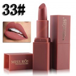 Miss rose velvet matte lipstick pencil 12 colors Vitamin E moisturizing lipstick pencil batom nude lipstick for women MS082