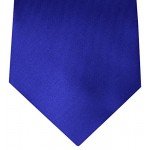 Moda Di Raza - Necktie For Men 3.5” Width - Satin Finish Polyester Solid Color Neck Tie