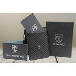 Money Clip Wallet HOUSTON Mens Wallet RFID Blocking Wallet | Minimalist Mini Slim Wallet Bifold for Men with Gift Box