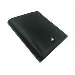 MontΒlаnc Classic Black Leather Men's Wallet