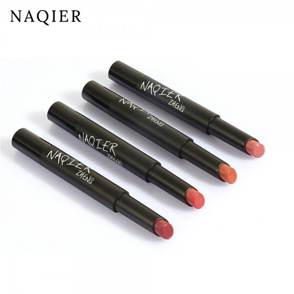 NAQIER Makeup Matte Lipstick nude Moisturizer Smooth Lip Stick Waterproof liquid lipstick mate Make up Velvet lip gloss Cosmetic