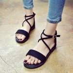 NAUSK 2018 Gladiator Sandals Women Summer Shoes Platform Fashion Women Sandals Casual Occasions Comfortable Female Flats Sandals