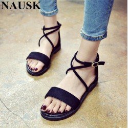 NAUSK 2018 Gladiator Sandals Women Summer Shoes Platform Fashion Women Sandals Casual Occasions Comfortable Female Flats Sandals