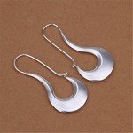 NYKKOLA Beautiful Elegant Jewelry 925 Silver Unique Simple Dangle Earrings NYKKOLA Beautiful Elegant Jewelry 925 Silver Unique Simple Dangle Earrings