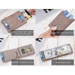 NapaWalli RFID Blocking Bifold Slim Genuine Leather Thin Minimalist Front Pocket Wallets for Men Money Clip Made From Full Grain Leather