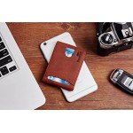 NapaWalli RFID Blocking Bifold Slim Genuine Leather Thin Minimalist Front Pocket Wallets for Men Money Clip Made From Full Grain Leather