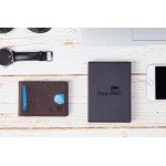 NapaWalli RFID Blocking Bifold Slim Genuine Leather Thin Minimalist Front Pocket Wallets for Men Money Clip Made From Full Grain Leather