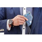 NapaWalli RFID Blocking Bifold Slim Genuine Leather Thin Minimalist Front Pocket Wallets for Men Money Clip Made From Full Grain Leather