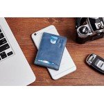NapaWalli RFID Blocking Bifold Slim Genuine Leather Thin Minimalist Front Pocket Wallets for Men Money Clip Made From Full Grain Leather