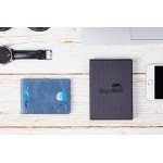 NapaWalli RFID Blocking Bifold Slim Genuine Leather Thin Minimalist Front Pocket Wallets for Men Money Clip Made From Full Grain Leather