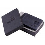 NapaWalli RFID Blocking Bifold Slim Genuine Leather Thin Minimalist Front Pocket Wallets for Men Money Clip Made From Full Grain Leather