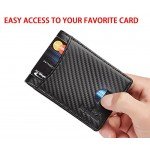 NapaWalli RFID Blocking Bifold Slim Genuine Leather Thin Minimalist Front Pocket Wallets for Men Money Clip Made From Full Grain Leather