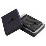 NapaWalli RFID Blocking Bifold Slim Genuine Leather Thin Minimalist Front Pocket Wallets for Men Money Clip Made From Full Grain Leather