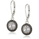 Napier Color Declaration Swarovski Lever-Back Drop Earrings