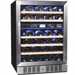 NewAir AWR-460DB Dual Zone 46 Bottle Wine Cooler