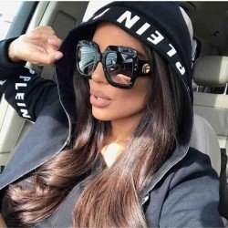 OFIR 2018 Newest Oversized Square Sunglasses Women Luxury Brand Designer Red Green Sun Glasses Female Vintage Shades Eyewear