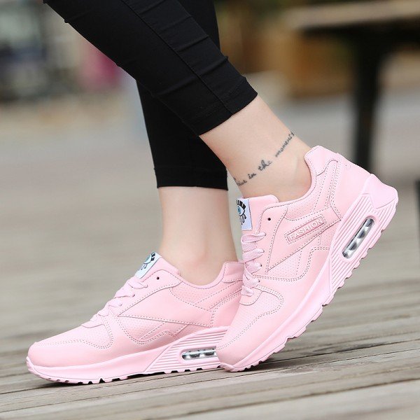 PINSV Women Running Shoes Krasovki Womens Sneakers 2017 Sneakers Women Zapatillas Deportivas Mujer Running Shoes Pink Size 7.5