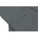 POGT Women 3/4 Sleeve Blazer Open Front Cardigan Jacket Work Office Blazer