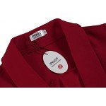 POGT Women 3/4 Sleeve Blazer Open Front Cardigan Jacket Work Office Blazer